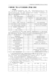 广西联通传输工程光缆线路施工规范