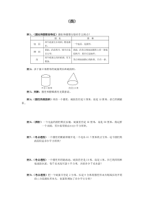 六年级数学圆柱圆锥练习题及答案