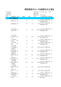 办公室装修报价