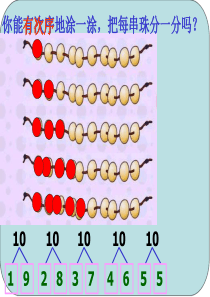 苏教版一年级数学上册·10的分与合