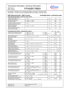 IGBT-型号FF450R17ME4.4