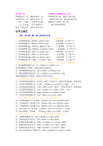 初中化学式+化合价口诀(全)