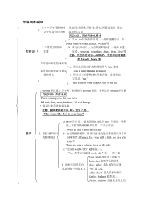 英语语法——形容词和副词的用法