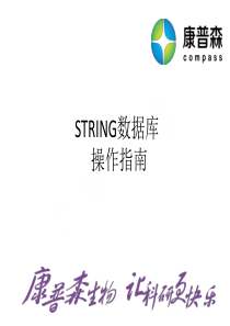 STRING-蛋白网络分析操作流程