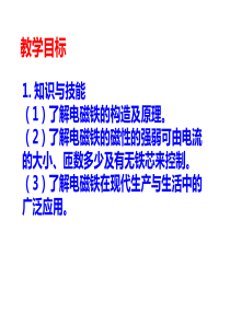 2018教科版物理九年级上册7.3《电磁铁》ppt课件1(共43张PPT)