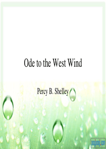 Ode-to-the-West-Wind-----analysis