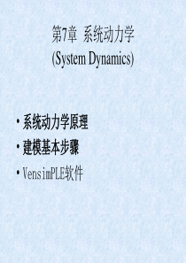 系统动力学资料