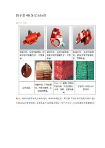 脚手架48条安全标准