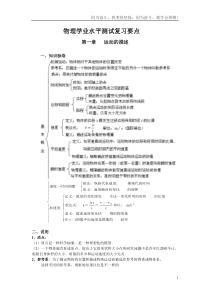 高中物理会考知识点公式考点总结【超全超实用】