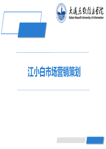 江小白市场营销策划