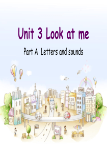 三年级上册英语课件-Unit-3-Look-at-me--人教(PEP)(2018秋)(共21张PP