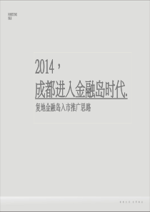 2014年复地金融岛入市推广方案