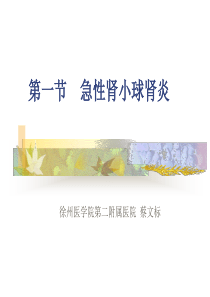 1急性肾小球肾炎ppt