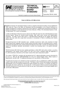 SAE-TSB-003-Rules-for-SAE-Use-of-SI-(Metric)-Units