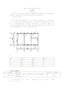 墙柱面天棚工程量清单计价实例