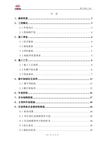 外架施工方案及计算书