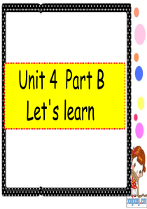 新版PEP三上-Unit-4-we-love-animals-B-Lets-learn.ppt