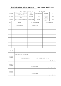 大唐安阳土建检验批质量验收记录2