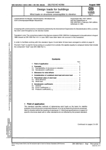 德国风荷载规范Din1055-4windload