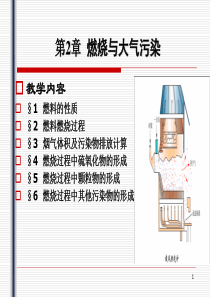 大气污染控制工程_燃烧与大气污染