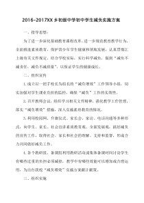 学校减负增效实施方案