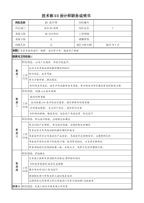 技术部UI设计师岗位职务说明书