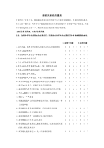 亲密关系经历量表-ECR