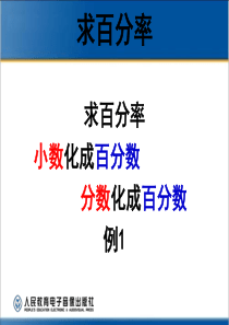 2014新版六年级数学小数分数化成百分数(例1)