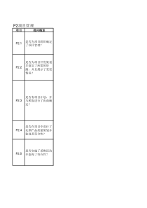 VDA6.3-2016版-过程审核提问表检查表