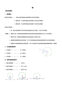 圆知识梳理题型归纳总结附答案-详细知识点归纳总结中考真题