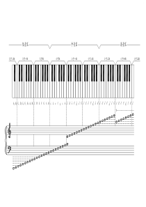 钢琴键位图-超清