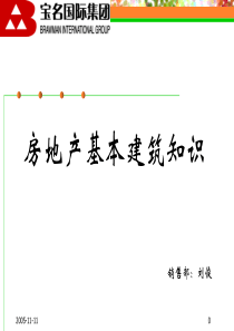 宝名国际集团基本建筑知识