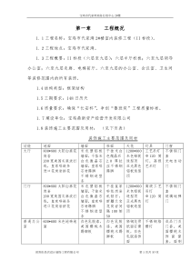 室内外装修施工组织设计