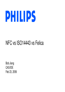 NFC+vs+ISO14443+vs+Felica之间的联系及区别