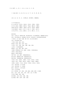 紫薇斗数入门及基础知识