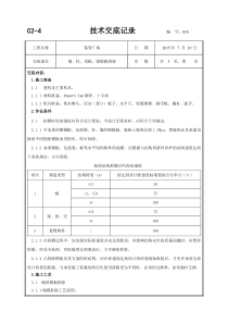 模板拆除技术交底