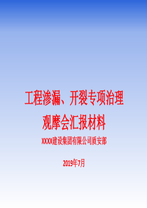 工地施工亮点、两项行动观摩汇报