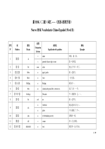 HSK-2级词汇(西语版含例句)vocabulario-hsk-nivel-2