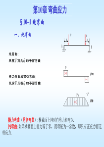 工程力学：弯曲应力