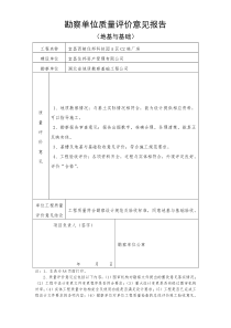 勘察、设计单位质量评估报告D2