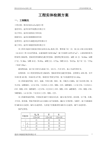 工程实体检测方案