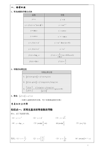 高二导数教案