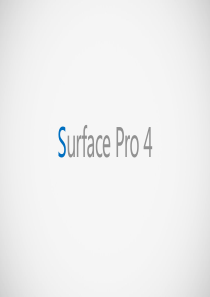 英文surfacepro4介绍IT演讲