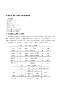 房地产项目可行性分析(参考数据)