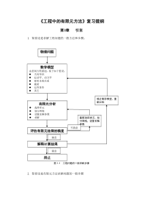 工程有限元分析_复习题