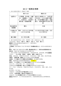 环境学院给排水考试重点(广东工业大学)