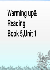 高中英语必修五Unit-1-Great-scientists-Warming-up-&-Readin