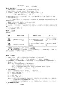 浙教版八年级(上册)科学知识点汇总[最新版-超实用]