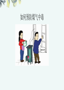 班会如何预防煤气中毒PPT课件