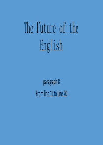 The-future-of-English-PPT